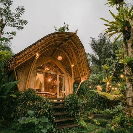 Arcada Bali Bamboo House Villa Sidemen  Exteriör bild