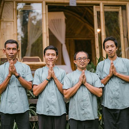 Arcada Bali Bamboo House Villa Sidemen  Exteriör bild