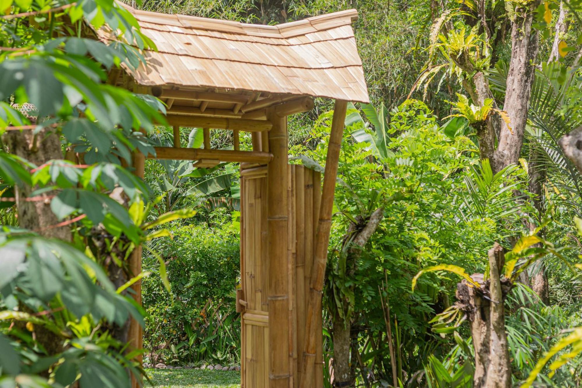 Arcada Bali Bamboo House Villa Sidemen  Exteriör bild