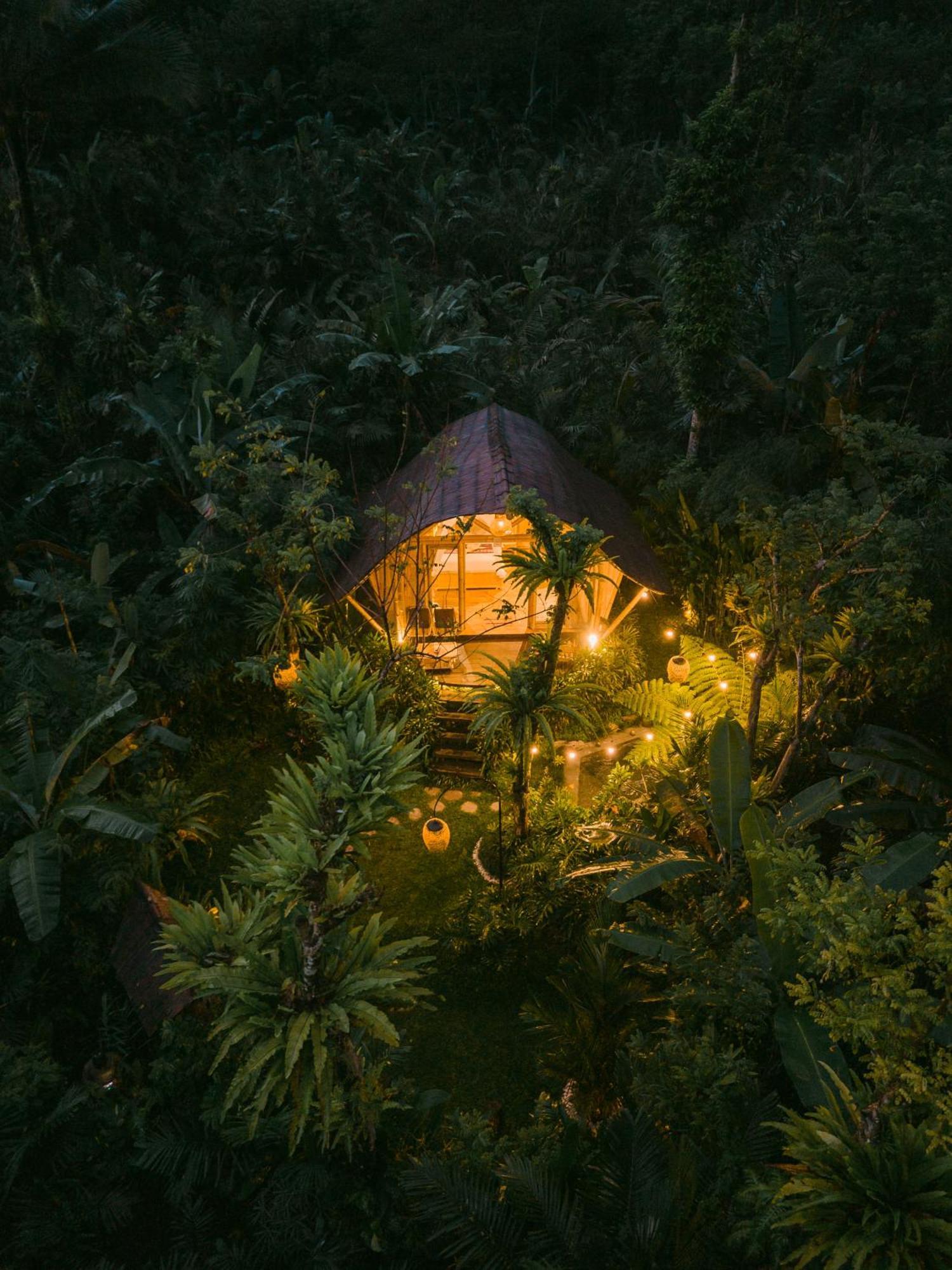 Arcada Bali Bamboo House Villa Sidemen  Exteriör bild