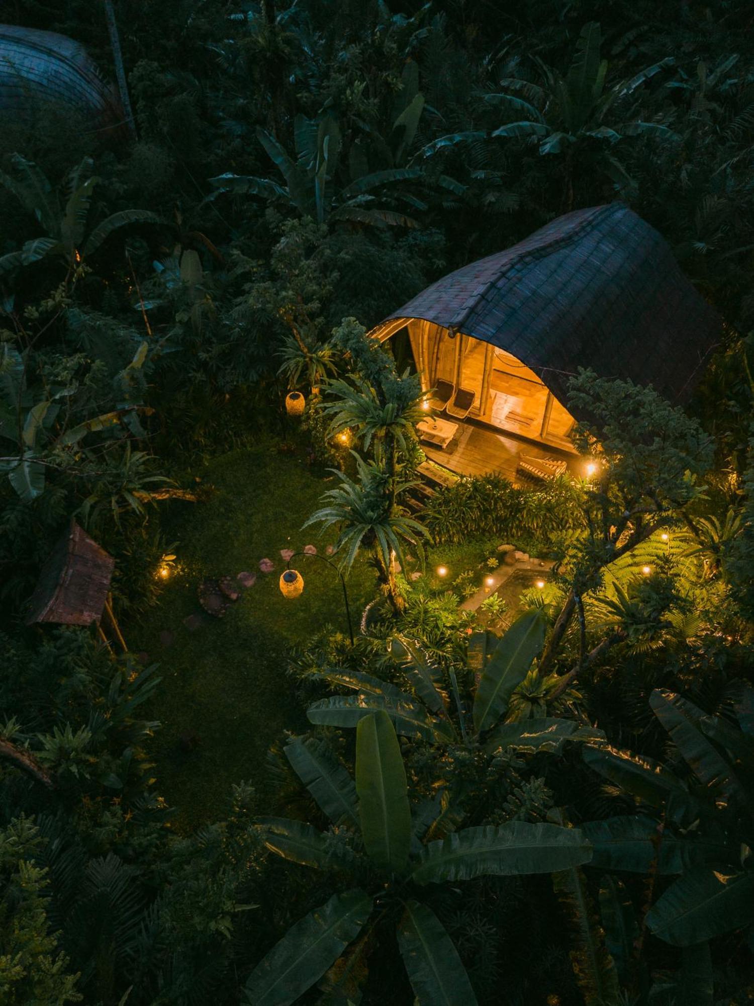 Arcada Bali Bamboo House Villa Sidemen  Exteriör bild