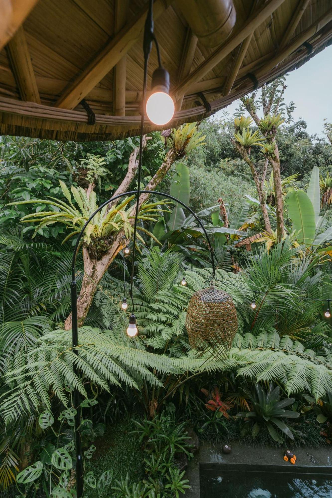 Arcada Bali Bamboo House Villa Sidemen  Exteriör bild