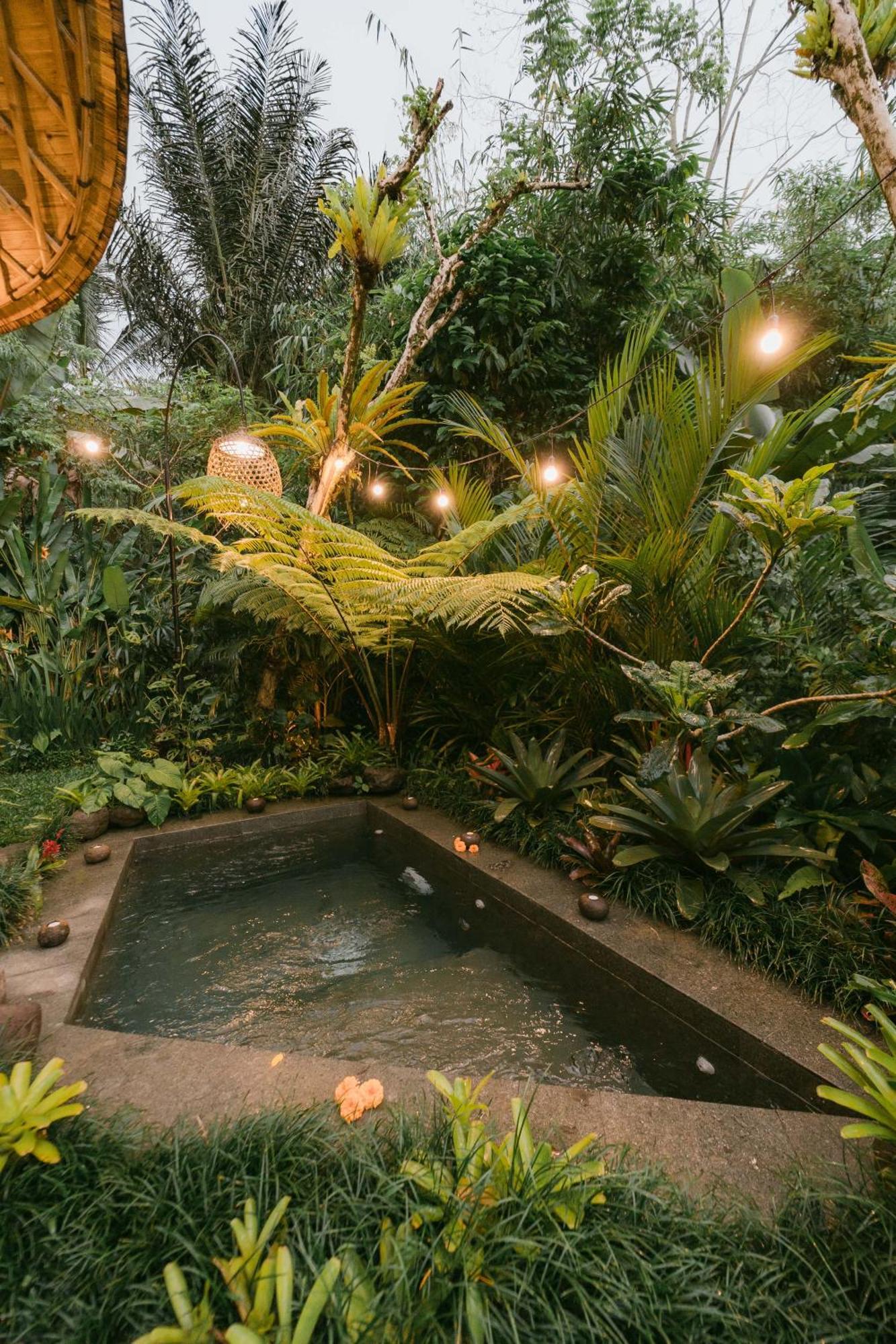 Arcada Bali Bamboo House Villa Sidemen  Exteriör bild