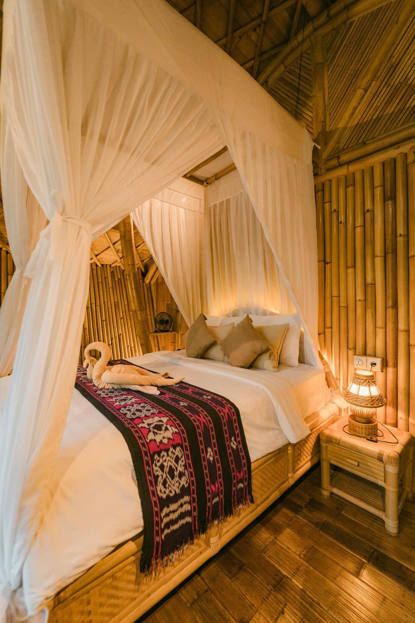 Arcada Bali Bamboo House Villa Sidemen  Exteriör bild