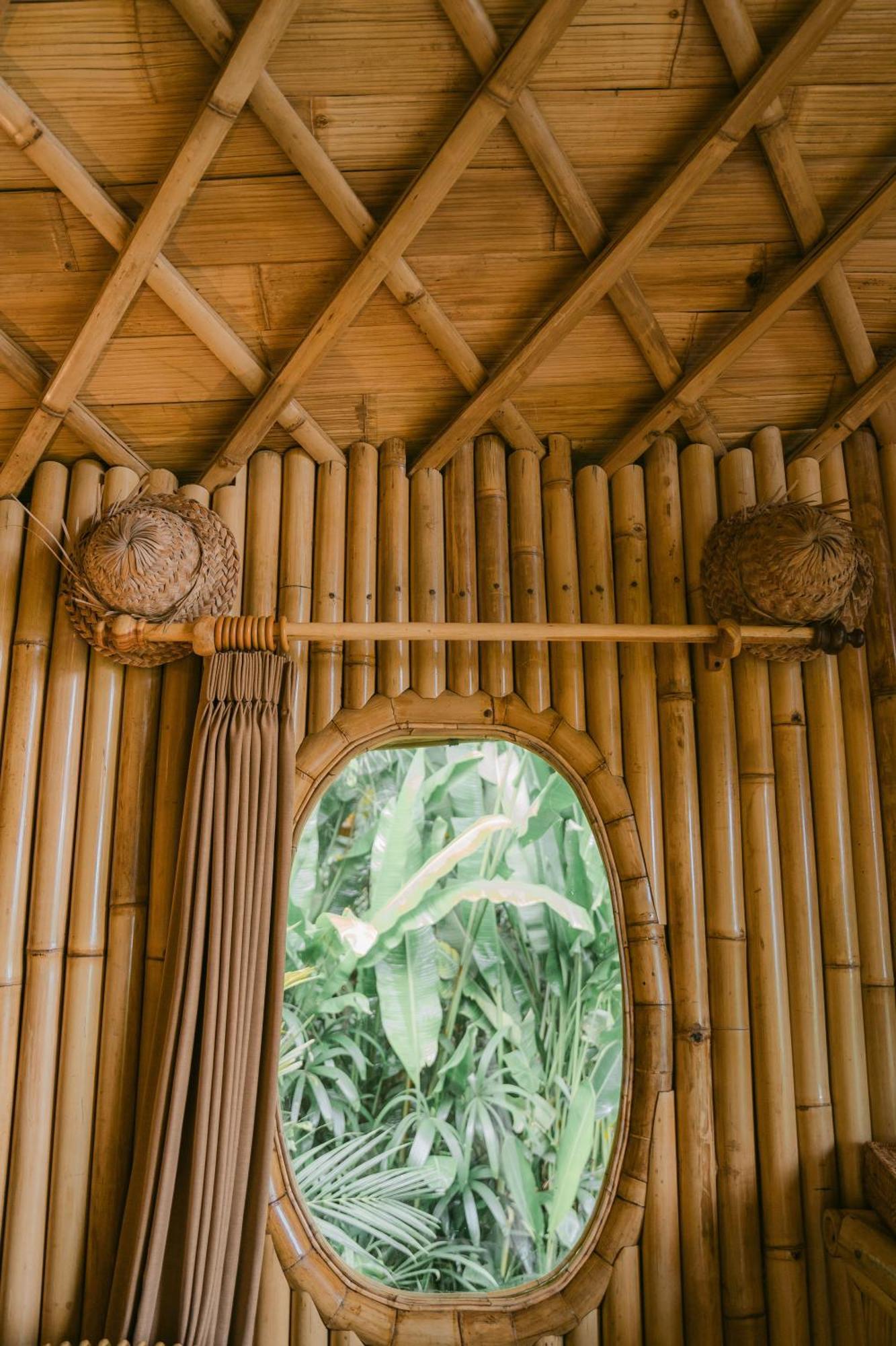 Arcada Bali Bamboo House Villa Sidemen  Exteriör bild