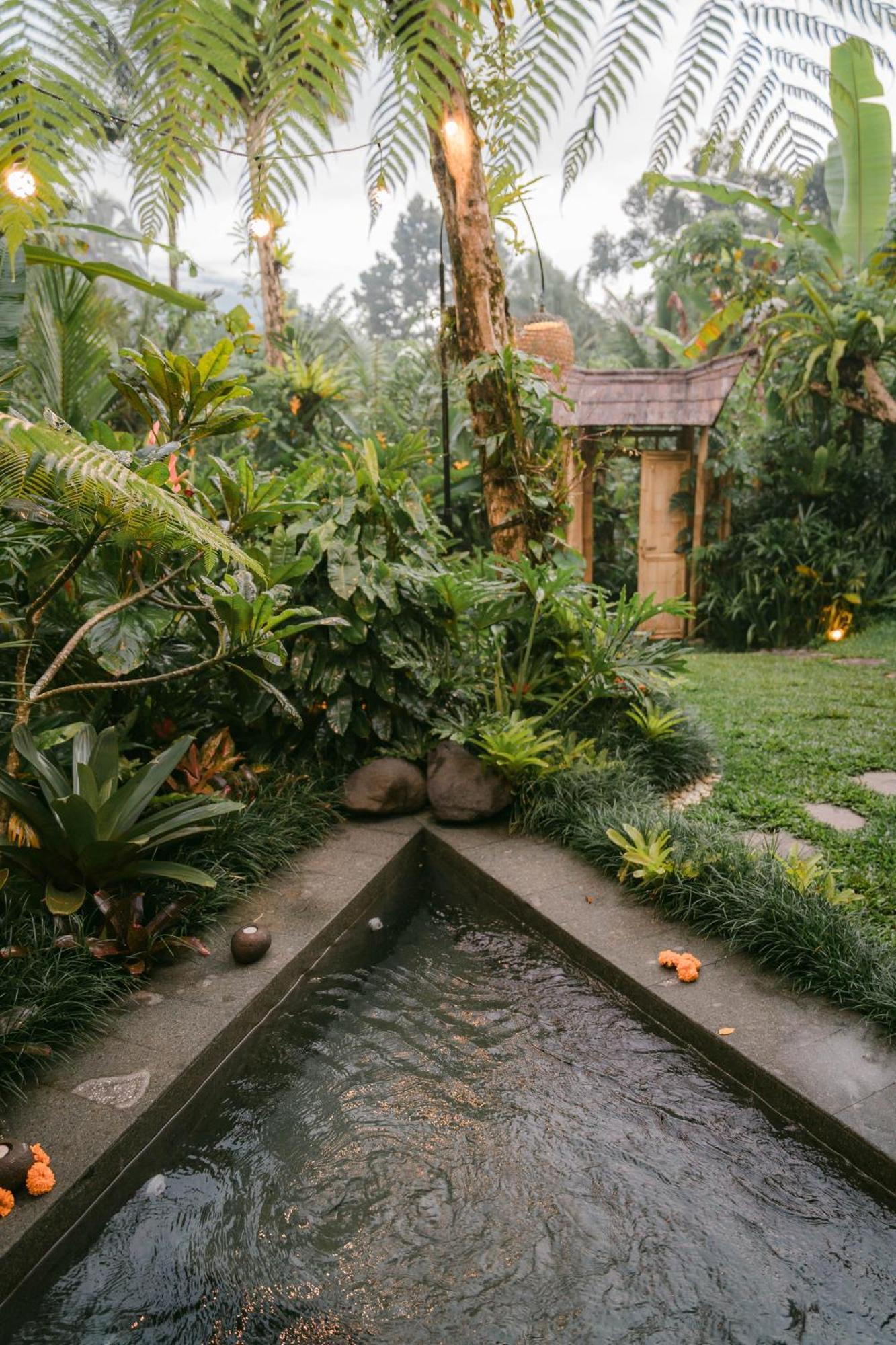 Arcada Bali Bamboo House Villa Sidemen  Exteriör bild