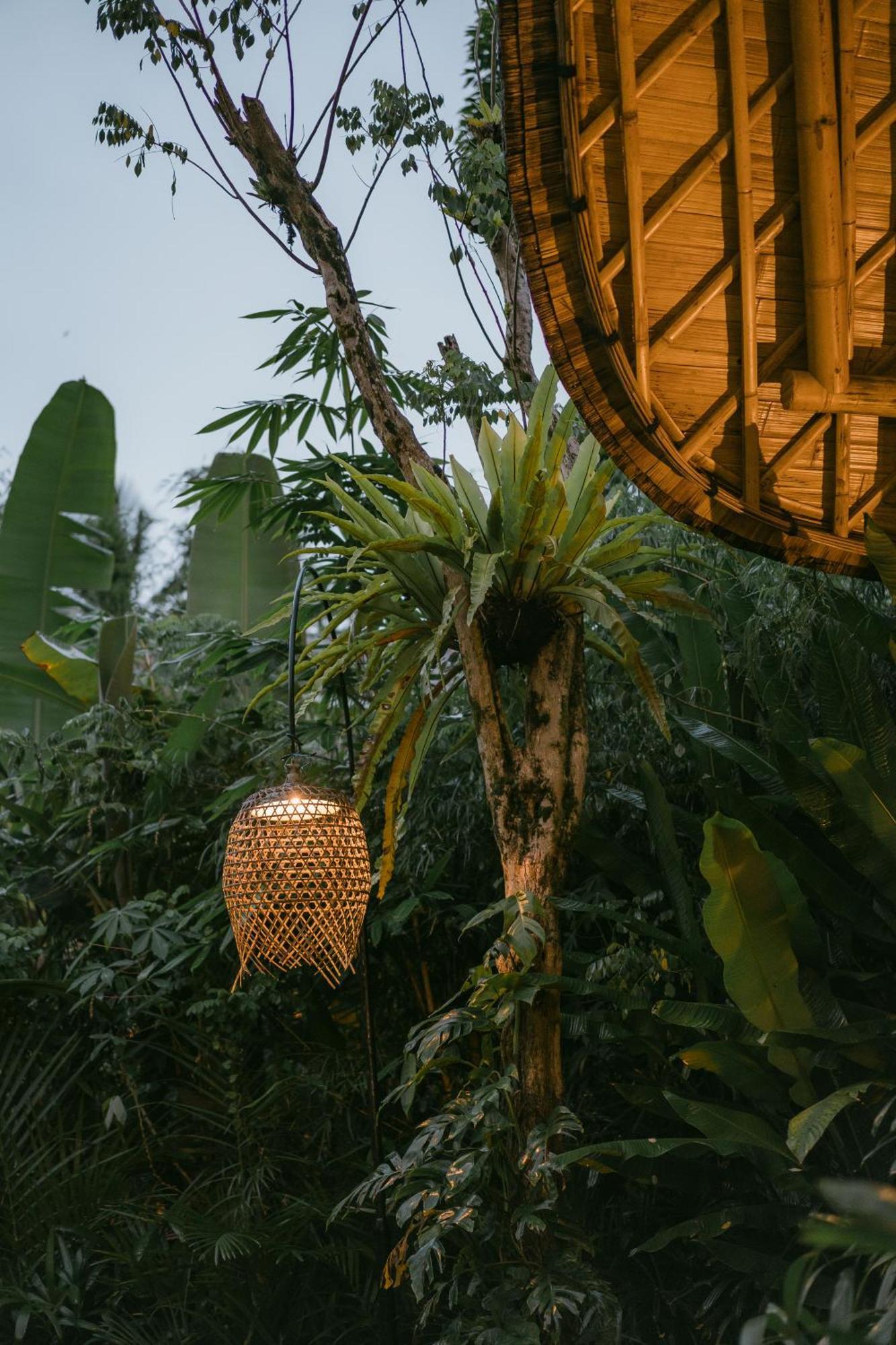 Arcada Bali Bamboo House Villa Sidemen  Exteriör bild