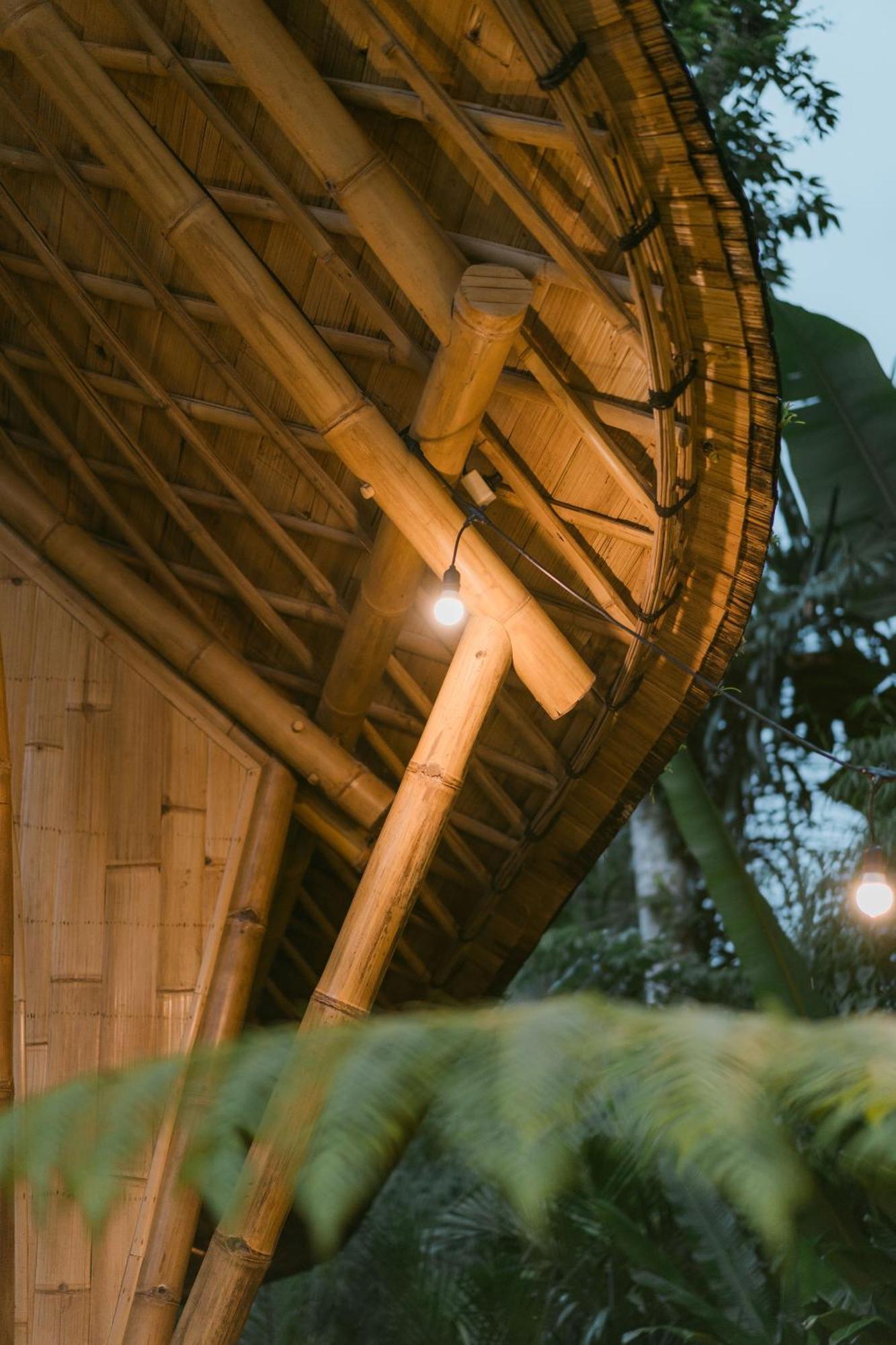 Arcada Bali Bamboo House Villa Sidemen  Exteriör bild