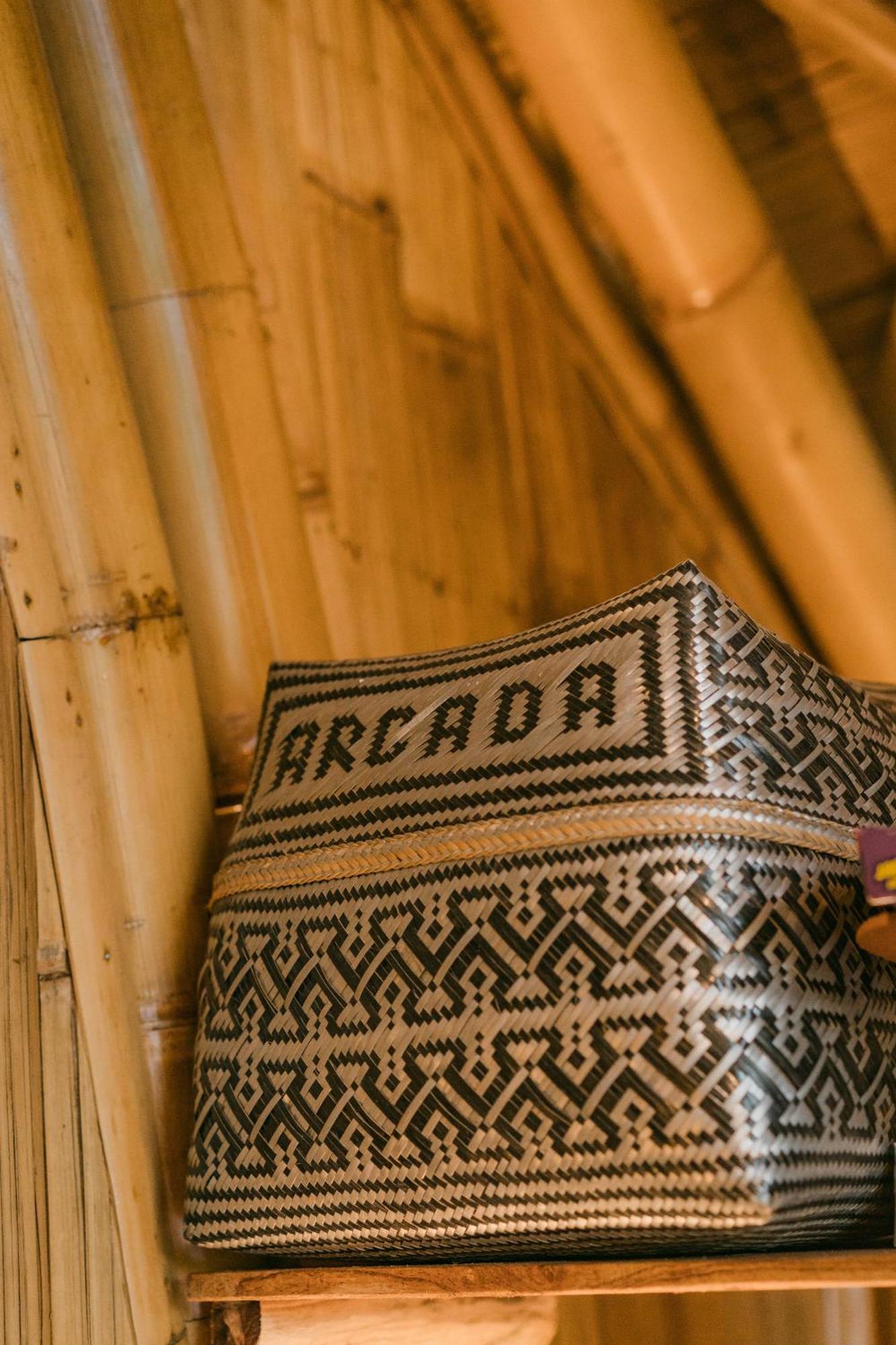 Arcada Bali Bamboo House Villa Sidemen  Exteriör bild